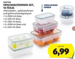 Hofer Crofton frischhaltedosen set 13 teilig Angebot
