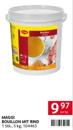 Transgourmet Maggi bouillon mit rind Angebot