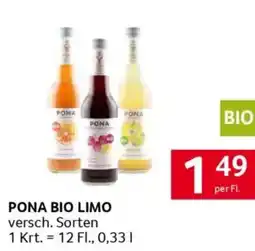 Transgourmet Pona bio limo Angebot