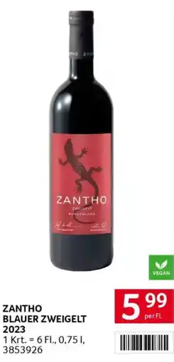 Transgourmet Zantho blauer zweigelt Angebot