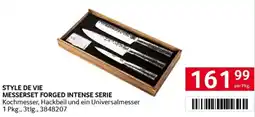 Transgourmet Style de vie messerset forged intense serie Angebot