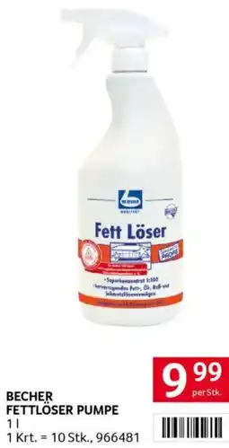 Transgourmet Becher fettlöser pumpe Angebot