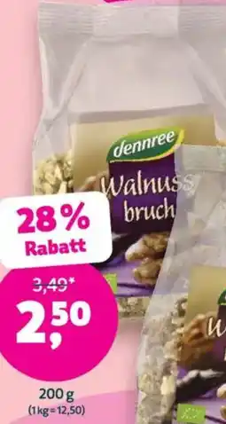 Denn's Biomarkt Bio-Walnuss- kerne oder -bruch Angebot