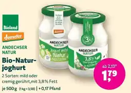 Denn's Biomarkt Bio-Natur- joghurt Angebot