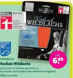 Denn's Biomarkt Kodiak Wildlachs Angebot