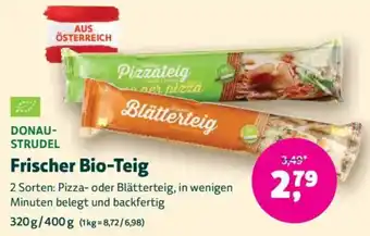 Denn's Biomarkt Frischer Bio-Teig Angebot
