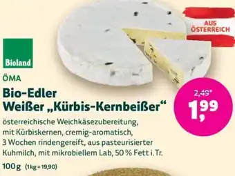 Denn's Biomarkt Bio-Edler Weißer „Kürbis-Kernbeißer Angebot
