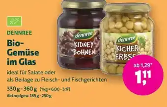 Denn's Biomarkt Bio- Gemüse im Glas Angebot