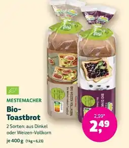 Denn's Biomarkt Bio- Toastbrot Angebot