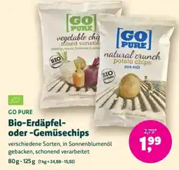 Denn's Biomarkt Bio-Erdäpfel- oder -Gemüsechips Angebot