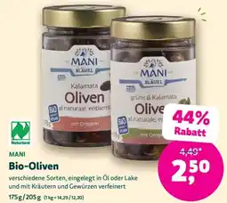 Denn's Biomarkt Bio-Oliven Angebot
