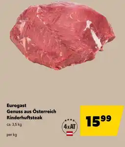 Eurogast Grissemann Eurogast Genuss aus Österreich Rinderhuftsteak Angebot