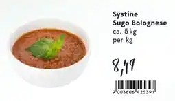 Eurogast Grissemann Systine Sugo Bolognese Angebot