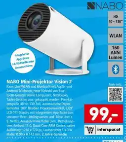 Interspar NABO Mini-Projektor Vision 2 Angebot