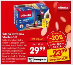 Interspar Vileda Ultramax Starter-Set Angebot