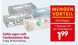 Interspar Softis super-soft Taschentücher-Box Angebot