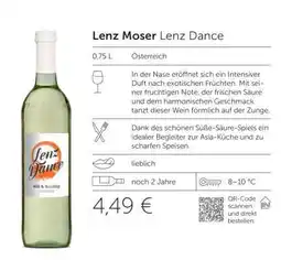 Interspar Lenz Moser Lenz Dance Angebot
