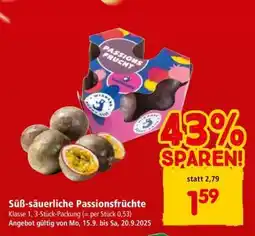 Interspar Süß-säuerliche Passionsfrüchte Angebot
