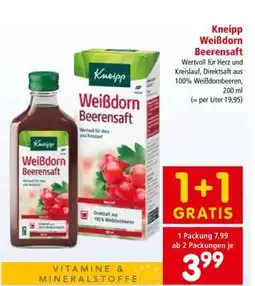 Interspar Kneipp Weißdorn Beerensaft Angebot
