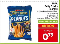 Interspar SPAR Salty Sticks Peanuts Angebot