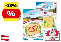 Hofer MILSANI Seetaler/Mondseer Scheiben, 250 g/200 g Angebot