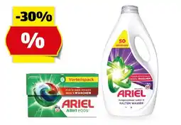 Hofer ARIEL Waschmittel, 50/45/38 Waschgänge Angebot