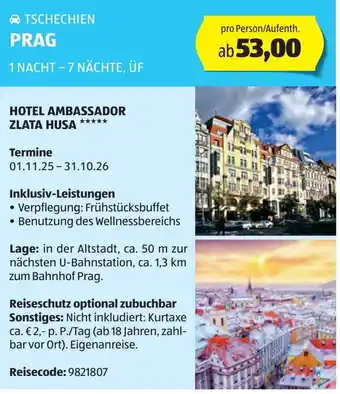 Hofer Tschechien prag Angebot