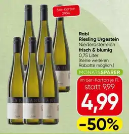 Spar Rabl Riesling Urgestein Angebot