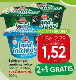 Spar Schärdinger Landfrischkäse Angebot
