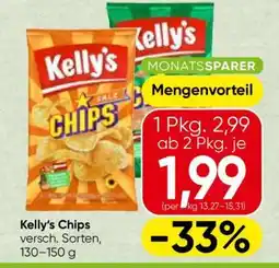 Spar Kelly's Chips Angebot