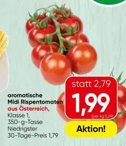 Spar aromatische Midi Rispentomaten aus Österreich Angebot