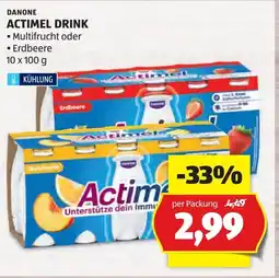 Hofer Danone actimel drink Angebot