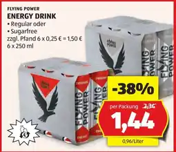 Hofer Flying power energy drink Angebot