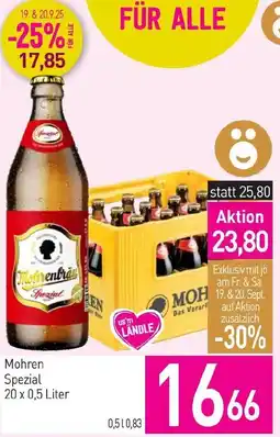 Sutterlüty Mohren Spezial Angebot