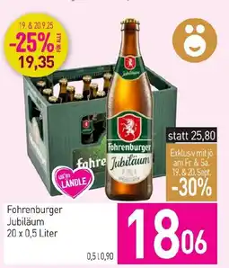 Sutterlüty Fohrenburger Jubiläum Angebot