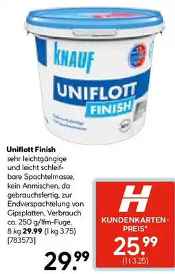 Hellweg Knauf Insulation Uniflott Finish Angebot