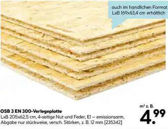 Hellweg OSB 3 EN 300 Verlegeplatte Angebot
