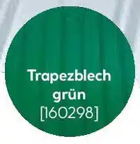 Hellweg Trapezblech grün Angebot