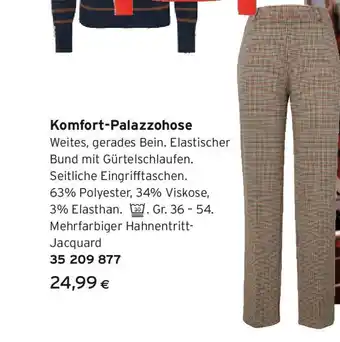 Tchibo Eduscho Komfort-Palazzohose Angebot