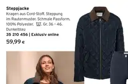 Tchibo Eduscho Steppjacke Angebot