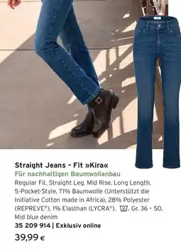 Tchibo Eduscho Straight Jeans - Fit Kira Angebot