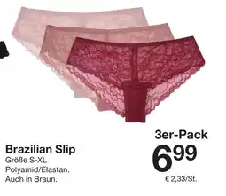 Zeeman Brazilian Slip Angebot