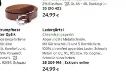 Tchibo Eduscho Ledergürtel Angebot
