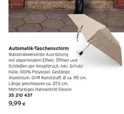 Tchibo Eduscho Automatik-Taschenschirm Angebot