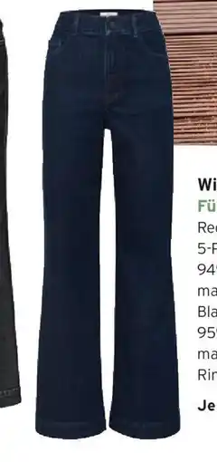 Tchibo Eduscho Wide-Leg-Jeans - Fit Viki Angebot