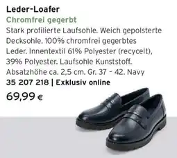 Tchibo Eduscho Leder-Loafer Angebot