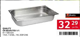 Transgourmet Quality gn behälter 1/1 Angebot