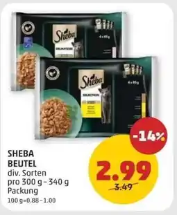 PENNY Sheba Beutel Angebot