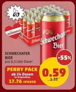 PENNY Schwechater Bier Angebot