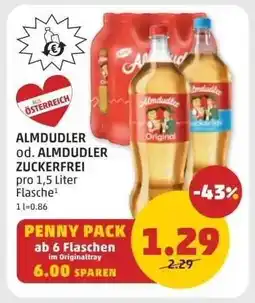 PENNY ALMDUDLER od. ALMDUDLER ZUCKERFREI Angebot